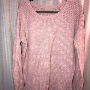 Salmon pink sweater